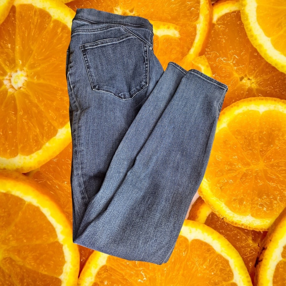J.Crew‎ Jeans Pull On Jeggings Stretch Denim Dark Wash Women's Size 31T